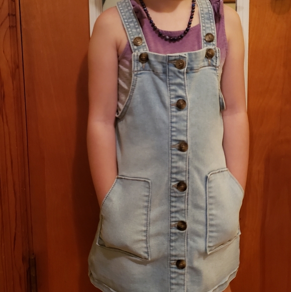 Wonder Nation Jean Jumper Size 5T - Picture 2 of 3